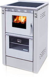 Senko SG-50 Metalic Soba pe lemne 6kW Inox