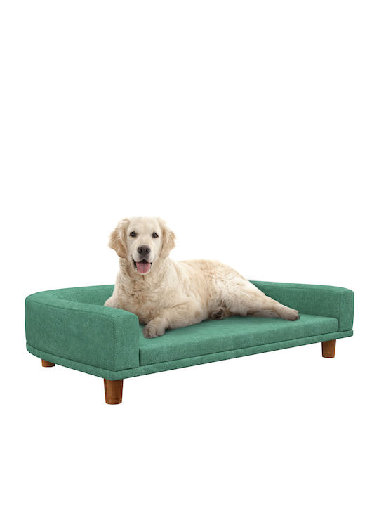 Pawhut Sofa Dog Bed Green 98x67cm