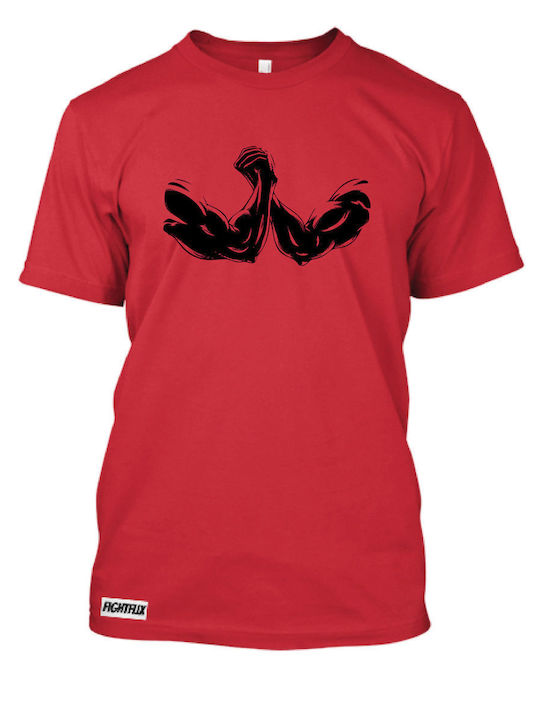 FightFlix T-shirt Red