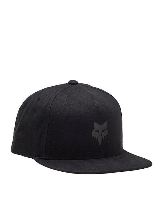 Fox Head Jockey с права козирка Черен