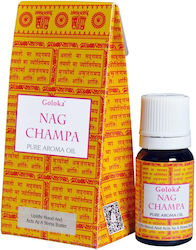 Έλαιο Αρωματοθεραπείας Goloka Nag Champa Pure Aroma Oil 10ml