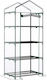 Outsunny 845-228V03 Gewächshaus mit Regalen 0.7x0.5x1.6m