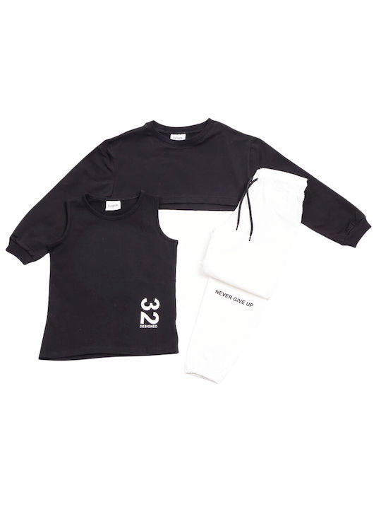 Trax Kids Set with Pants Winter 2pcs Black