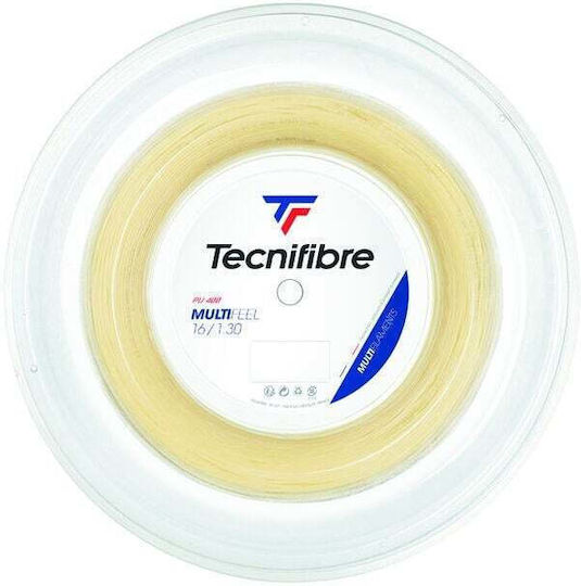 Tecnifibre Multifeel 1.3 Χορδή Τένις Μπεζ 200m, Φ1.3mm