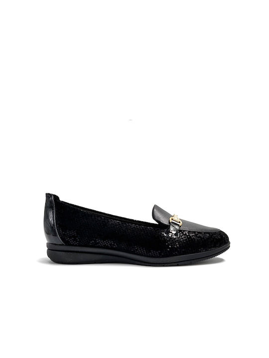 Piccadilly Women's Moccasins in Black Color