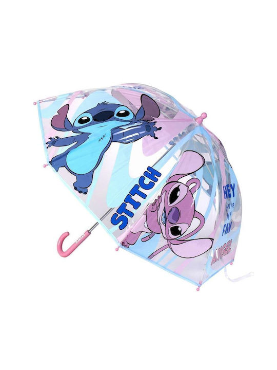 Cerda Kids Curved Handle Umbrella Stitch with Diameter 45cm Multicolour