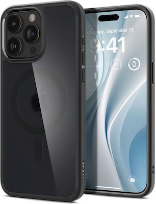 Spigen Ultra Hybrid MagFit Back Cover Frost Black (iPhone 15 Pro)