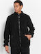 BodyTalk Jachetă Fleece pentru Bărbați cu Fermoar Neagră