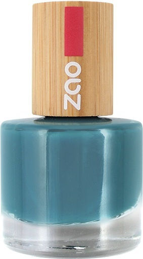 Zao Organic Makeup Glossy Βερνίκι Νυχιών 676 Biscay Bay 8ml