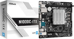 ASRock N100DC-ITX Mainboard Mini-ITX mit Intel Sockel