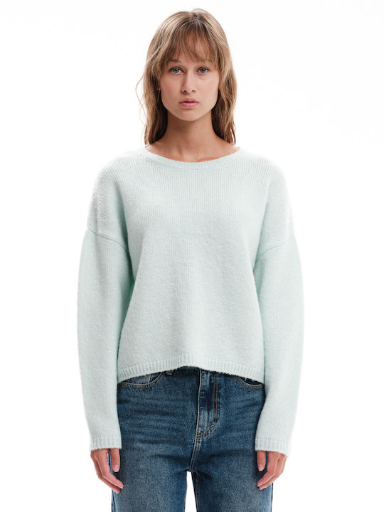 Emerson Women's Long Sleeve Sweater Turquoise