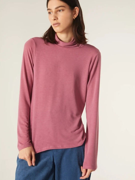Compania Fantastica Women's Blouse Long Sleeve Pink