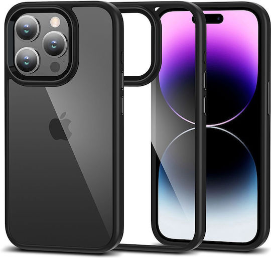 Tech-Protect Magmat Back Cover Σιλικόνης / Πλαστικό Matte Black (iPhone 15 Pro)