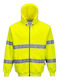 Portwest Reflektierende Arbeitsjacke mit Kapuze Gelb