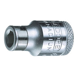 Gedore Αντάπτορας με Υποδοχή 1/4'' και Έξοδο 1/4''