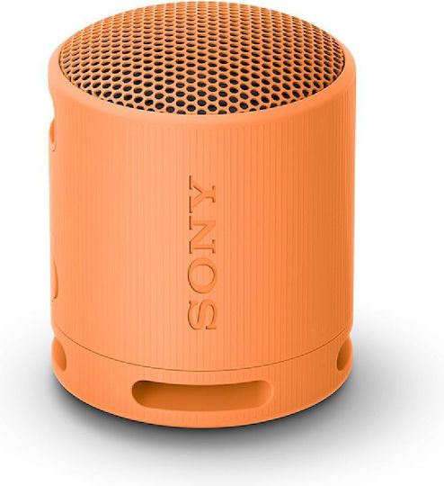 Sony SRS-XB100 Waterproof Bluetooth Speaker 5W with Battery Life up to 16 hours Orange