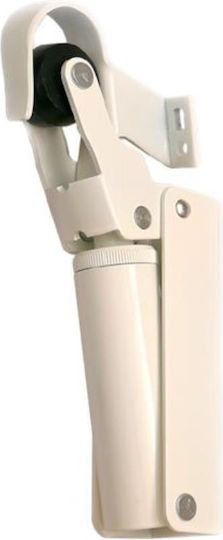 Metallic Door Stopper White
