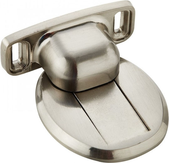 Opritor Ușă Magnetic Metalic Argintiu 1buc