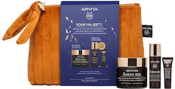 Apivita Αnti-ageing Suitable for Dry Skin with Serum / Eye Cream / Face Cream Rich Texture 50ml