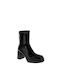 Hispanitas Leather Women's Ankle Boots Black