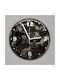 BS Wall Clock Polyresin Black