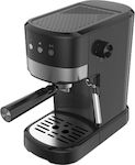 Crown Mașină de cafea espresso 1100W Presiune 15bar Negru