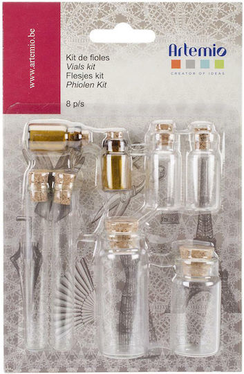 Artemio Glass Bottle for Wedding Favor
