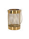 Metallic Lantern Gold 10.5x16cm