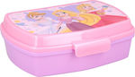 Kids Lunch Plastic Box Pink L17xW14xH5.6cm
