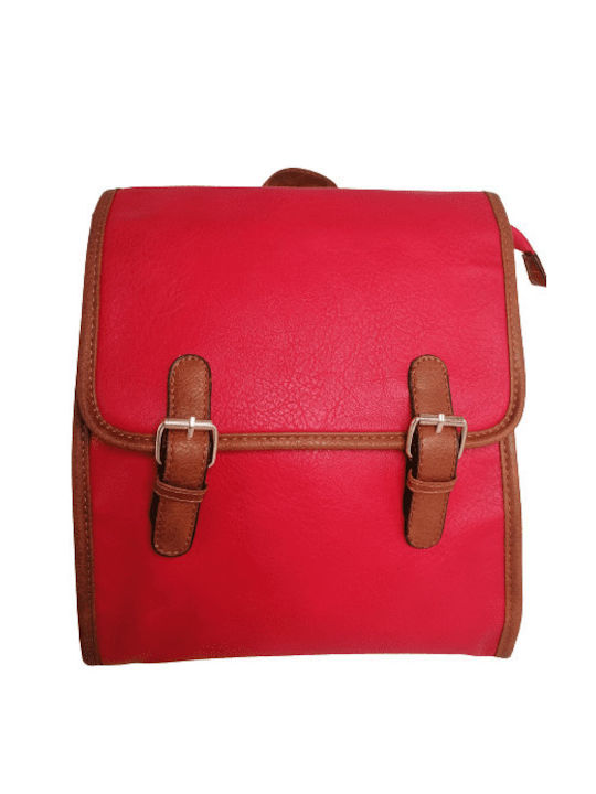 Sm Silvio Damen Tasche Rucksack Rot