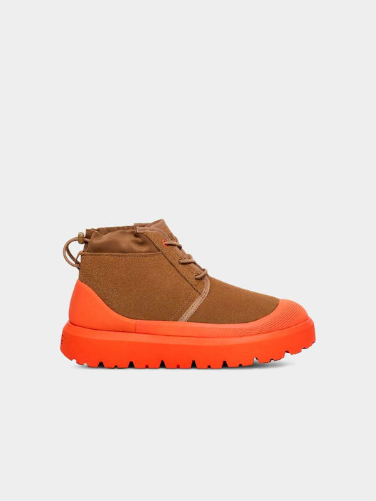 Ugg Australia Orange Herrenstiefel Wasserdicht