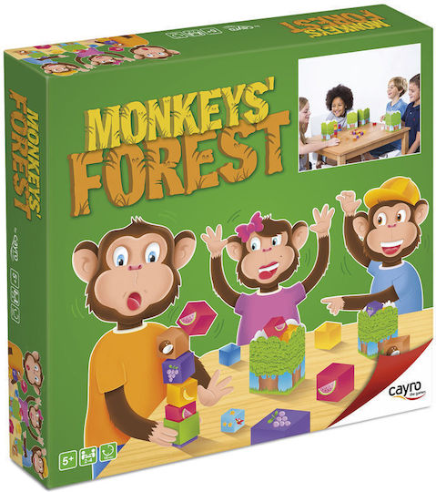 Board Game Monkeys Forest for 2-4 Players 5+ Years Old (EN) Cayro