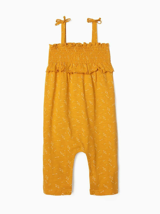 Zippy Girls Jumpsuit Yellow