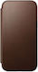 Nomad Modern Back Cover Piele Maro (iPhone 15 P...