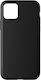 Soft Slim Back Cover Σιλικόνης Σετ με Τζαμάκι Μαύρο (iPhone 15 Pro)