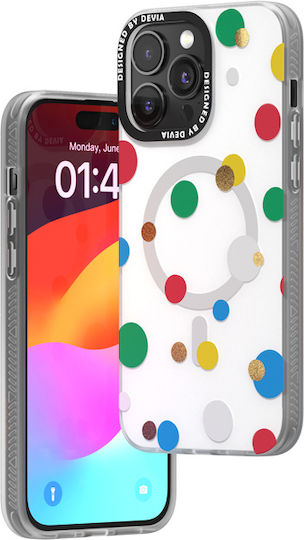 Devia Series Back Cover Μαγνητικό Λευκό (iPhone 15 Pro)