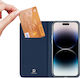 Dux Ducis Skin Pro Book Piele artificială Albas...