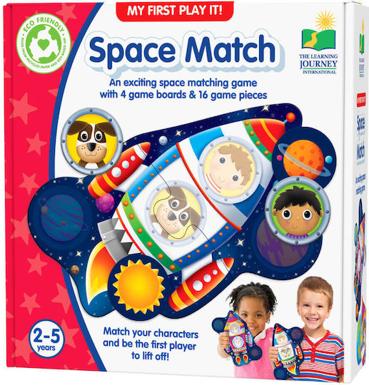Brettspiel Space Match für 1 Spieler 2+ Jahre (EN) The Learning Journey