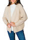 C'est Beau La Vie Women's Knitted Cardigan White