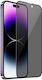 Frame 3D Full Glue Privacy Full Face Tempered Glass Μαύρο (iPhone 15)