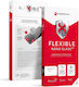 Forcell Flexible Nano Glass 5D Gehärtetes Glas Schwarz (iPhone 15 Pro Max)