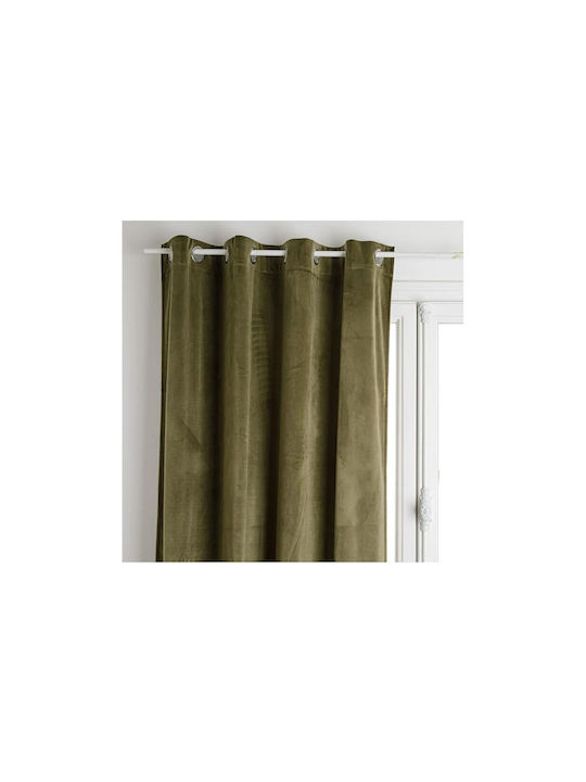 Atmosphera Perdea Cu Capse Khaki 140x260 cm