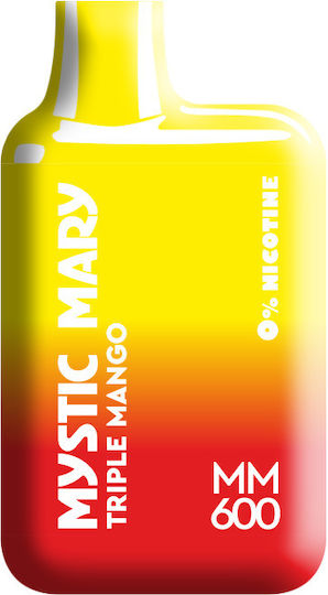 Mystic Mary MM600 Einweg E-Zigarette 600 Züge Triple Mango ohne Nikotin 2ml