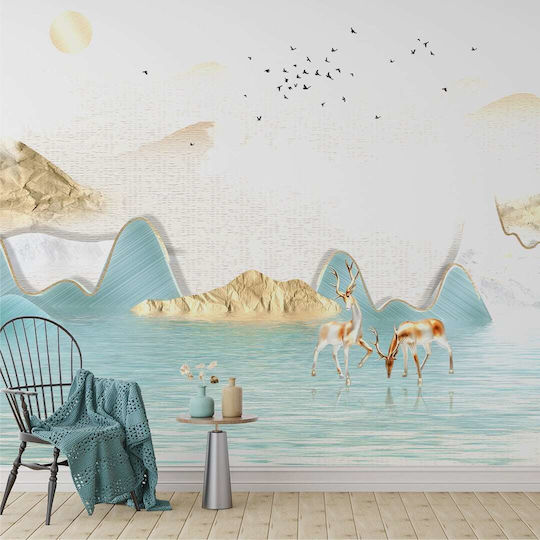 Self-adhesive Wall Mural Vinyl 450x270cm Washable