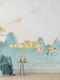 Self-adhesive Wall Mural Vinyl 350x270cm Washable