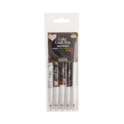 Rainbow Dust Double-Sided Edible Pens Set of 5 009.04.150