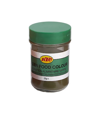 KTC Food Colouring Powder Green Jar 25gr