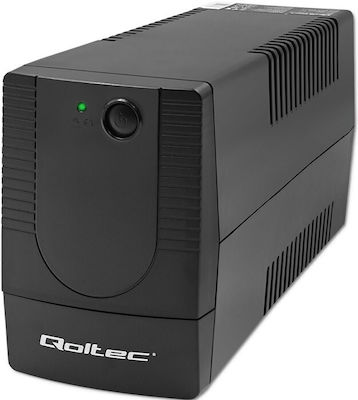 Qoltec FR UPS Line-Interactive 650VA 360W cu 2 Schuko Prize