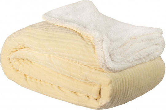 Oxford Home Thema Lux Υπέρδιπλη 220x240εκ. Εκρού