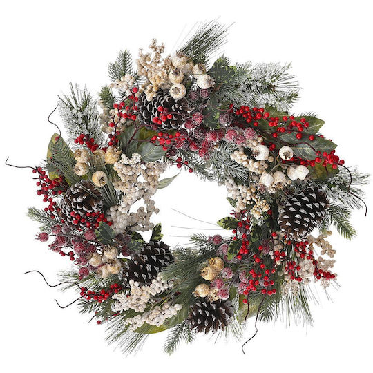 Iliadis Christmas Decorative Wreath 55cm Berries